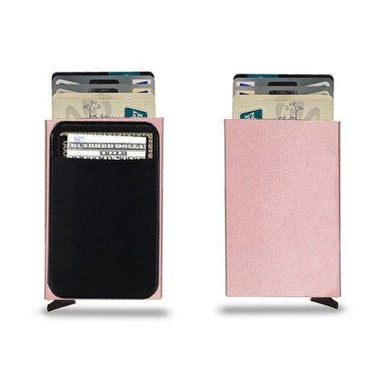 Smart wallet card holder