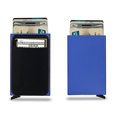 Smart wallet card holder