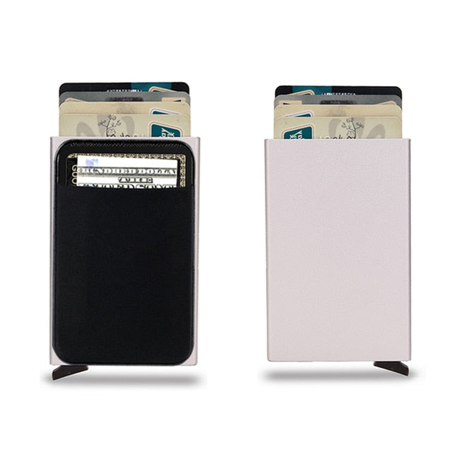 Smart wallet card holder